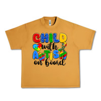 Peanut Butter child with autism on board Urban Heavy Tee - Artiststas