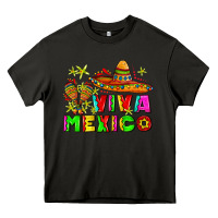Asphalt viva mexico Heavy Core Tee - AdoDesignShop