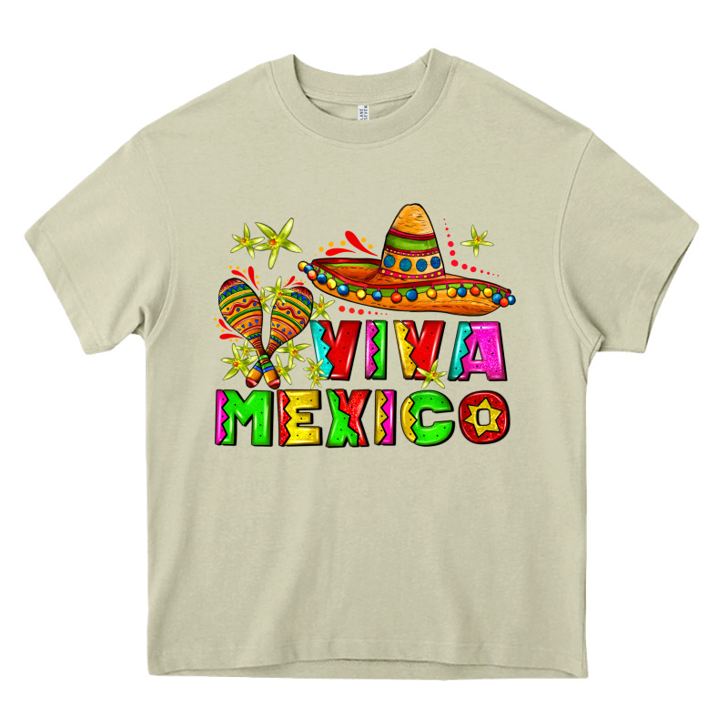 Viva Mexico Heavy Core Tee by AdoDesignShop | Teevron
