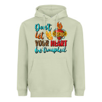 Matcha Don't Let Your Heart Be Troupled Heavyweight Hoodie - BundleAndBundleShop