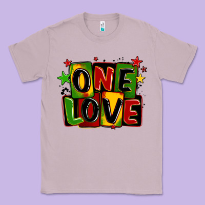 One Love Juneteenth Classic Tee Designed By Lillyallendesigns