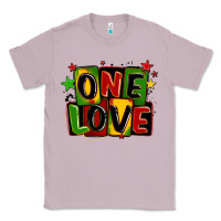 Lilac one love juneteenth Classic Tee - LillyAllenDesigns