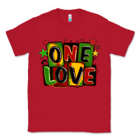Red one love juneteenth Classic Tee - LillyAllenDesigns