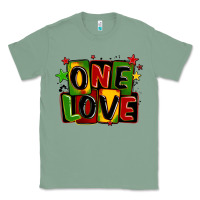 Sage one love juneteenth Classic Tee - LillyAllenDesigns