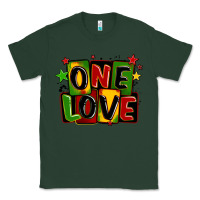 Sports Green one love juneteenth Classic Tee - LillyAllenDesigns