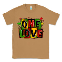 Toasted Coconut one love juneteenth Classic Tee - LillyAllenDesigns