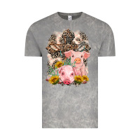 Cloud Rock Western Pigs with Crosses Vintage Tee - LillyAllenDesigns