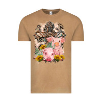 Vintage Camel Western Pigs with Crosses Vintage Tee - LillyAllenDesigns