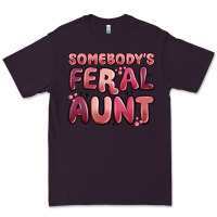 Plum somebodys feral aunt Premium Tee - MaliasSmallBusiness