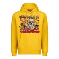 Lemon Skull chocolate is my Valentine Premium Hoodie - FaDigitalArtStudio