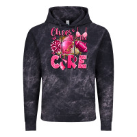 Cloud Black cheer for the cure breast cancer Vintage Hoodie - LillyAllenDesigns