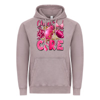 Vintage Zinc cheer for the cure breast cancer Vintage Hoodie - LillyAllenDesigns