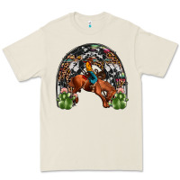 Bone rodeo cowboy rainbow Premium Tee - JahusDesignShop