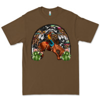 Cacao rodeo cowboy rainbow Premium Tee - JahusDesignShop