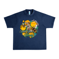 Navy sweet like honey Urban Heavy Tee - Artiststas