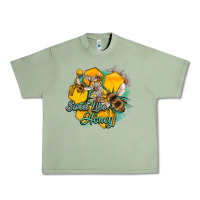 Oil Green sweet like honey Urban Heavy Tee - Artiststas