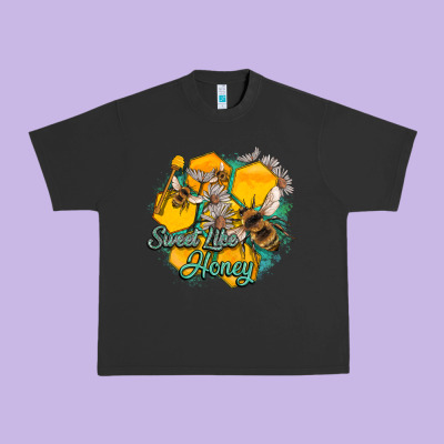 Sweet Like Honey Urban Heavy Tee Designed By Artiststas