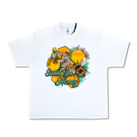 White sweet like honey Urban Heavy Tee - Artiststas