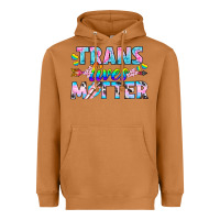 Meerkat Western LGBTQ+ Trans Lives Matter Heavyweight Hoodie - BundleAndBundleShop