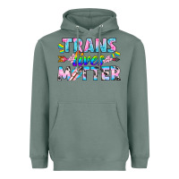Sage Western LGBTQ+ Trans Lives Matter Heavyweight Hoodie - BundleAndBundleShop
