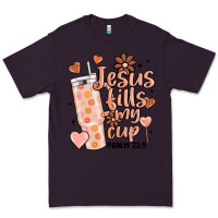 Plum valentine jesus fills my cup Premium Tee - MaliasSmallBusiness