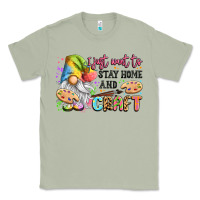 Matcha i just want to stay home and craft Classic Tee - LillyAllenDesigns