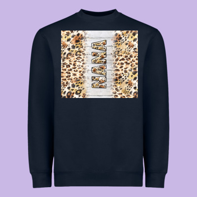 Mother's Day Nana Leopard Tumbler Tbs Heavyweight Sweatshirt Designed By Tumblerdesignbyshophia