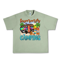 Oil Green summer camping Urban Heavy Tee - JahusDesignShop