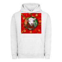 Pigment Lunar Rock christmas hereford calf Urban Hoodie - LillyAllenDesigns
