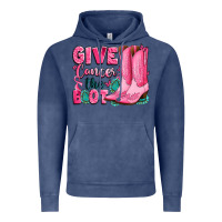 Vintage Denim give cancer the boot Vintage Hoodie - LillyAllenDesigns