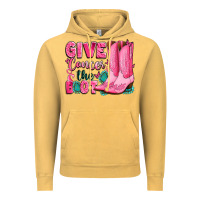 Vintage Mustard give cancer the boot Vintage Hoodie - LillyAllenDesigns
