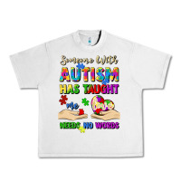 Lunar Rock someone with autism has taught me love needs no wo Urban Heavy Tee - Artiststas
