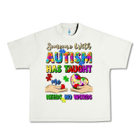 Pistachio someone with autism has taught me love needs no wo Urban Heavy Tee - Artiststas