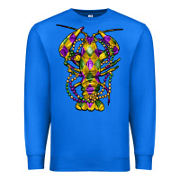 True Royal mardi gras crawfish Premium Sweatshirt - FaDigitalArtStudio