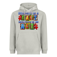 Moon Dust diversity is a fact indesion is an act Heavyweight Hoodie - FaDigitalArtStudio