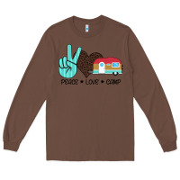 Chestnut Peace Love Camp Long Sleeve Tee - Bettercallsaul