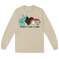 Mushroom Peace Love Camp Long Sleeve Tee - Bettercallsaul