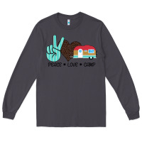 Smoke Peace Love Camp Long Sleeve Tee - Bettercallsaul