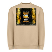 Mushroom they see me rollin' they waitin' school bus Heavyweight Sweatshirt - TumblerDesignByShophia