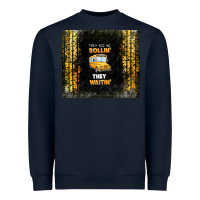 Navy they see me rollin' they waitin' school bus Heavyweight Sweatshirt - TumblerDesignByShophia
