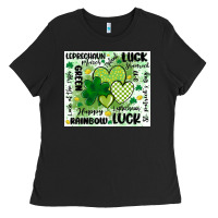 Black st patricks day Ladies Tee - MaliasSmallBusiness