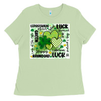 Matcha st patricks day Ladies Tee - MaliasSmallBusiness