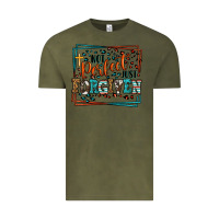 Vintage Olive Not perfect just forgiven Vintage Tee - LillyAllenDesigns
