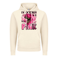 Vintage Artic in october we wear pink dinosaur Vintage Hoodie - LillyAllenDesigns