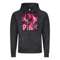 In October We Wear Pink Dinosaur Vintage Hoodie | Teevron