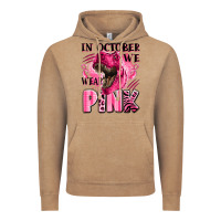 Vintage Coffee in october we wear pink dinosaur Vintage Hoodie - LillyAllenDesigns