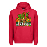 Cardinal St. Patrick's Arkansas Premium Hoodie - OliviaCreatesArt