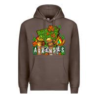 Coffee St. Patrick's Arkansas Premium Hoodie - OliviaCreatesArt