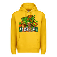 Lemon St. Patrick's Arkansas Premium Hoodie - OliviaCreatesArt