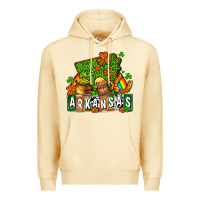 Pina Colada St. Patrick's Arkansas Premium Hoodie - OliviaCreatesArt